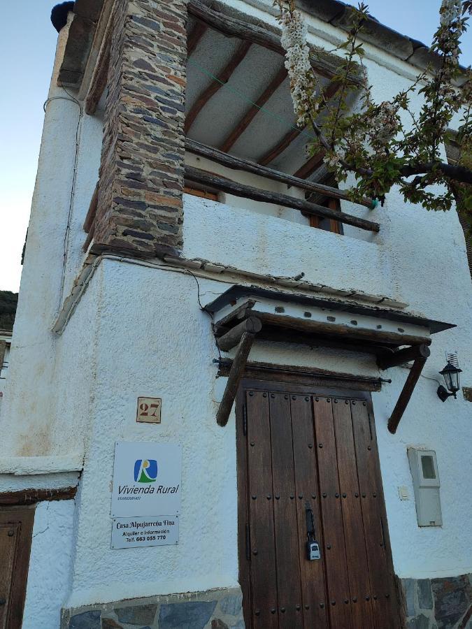 Casa Alpujarrena Fina Numero 27 Bubión Eksteriør billede