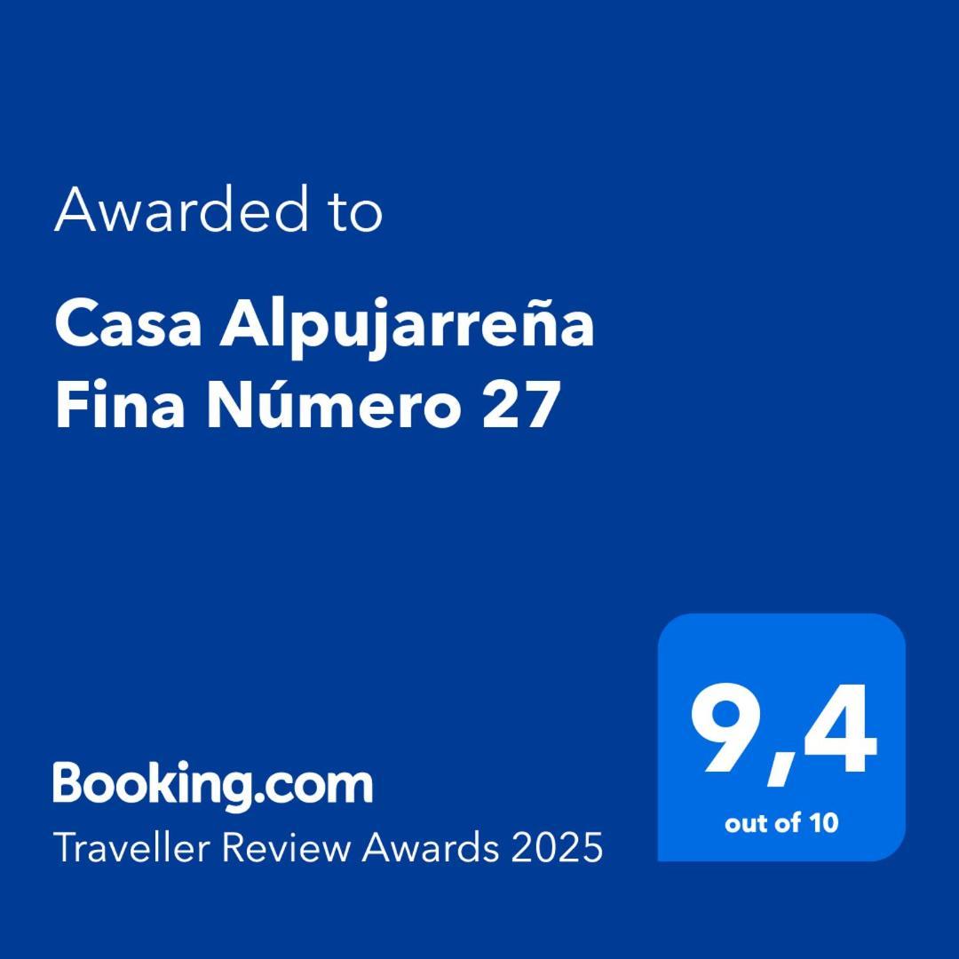 Casa Alpujarrena Fina Numero 27 Bubión Eksteriør billede